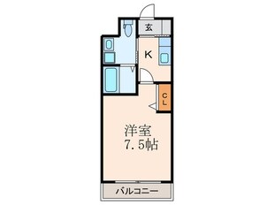 ギャラン吉野町の物件間取画像